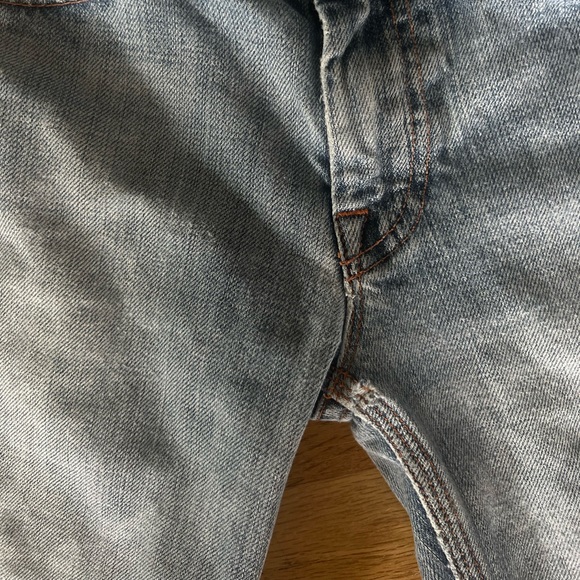 7 For All Mankind "Flynt" Denim Blue Jeans 2000s reminiscent - Picture 8 of 8